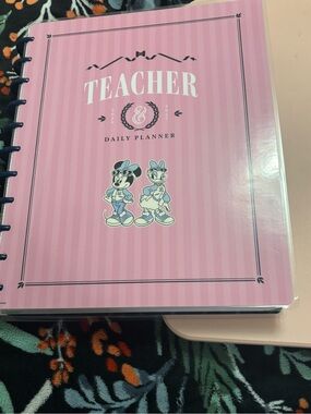 Happy Planner Teacher Planner - July 2026-June2027 Cover Disney